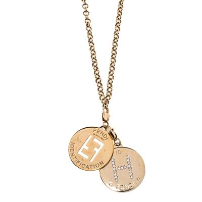 Original Fendi Letter C Pendant 